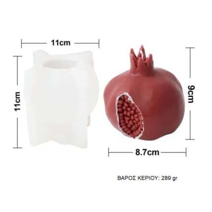 Καλούπι Σιλικόνης Ρόδι