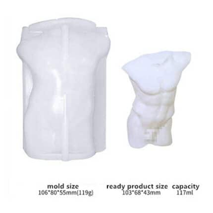 Καλούπι Σιλικόνης Σώμα Ανδρικό